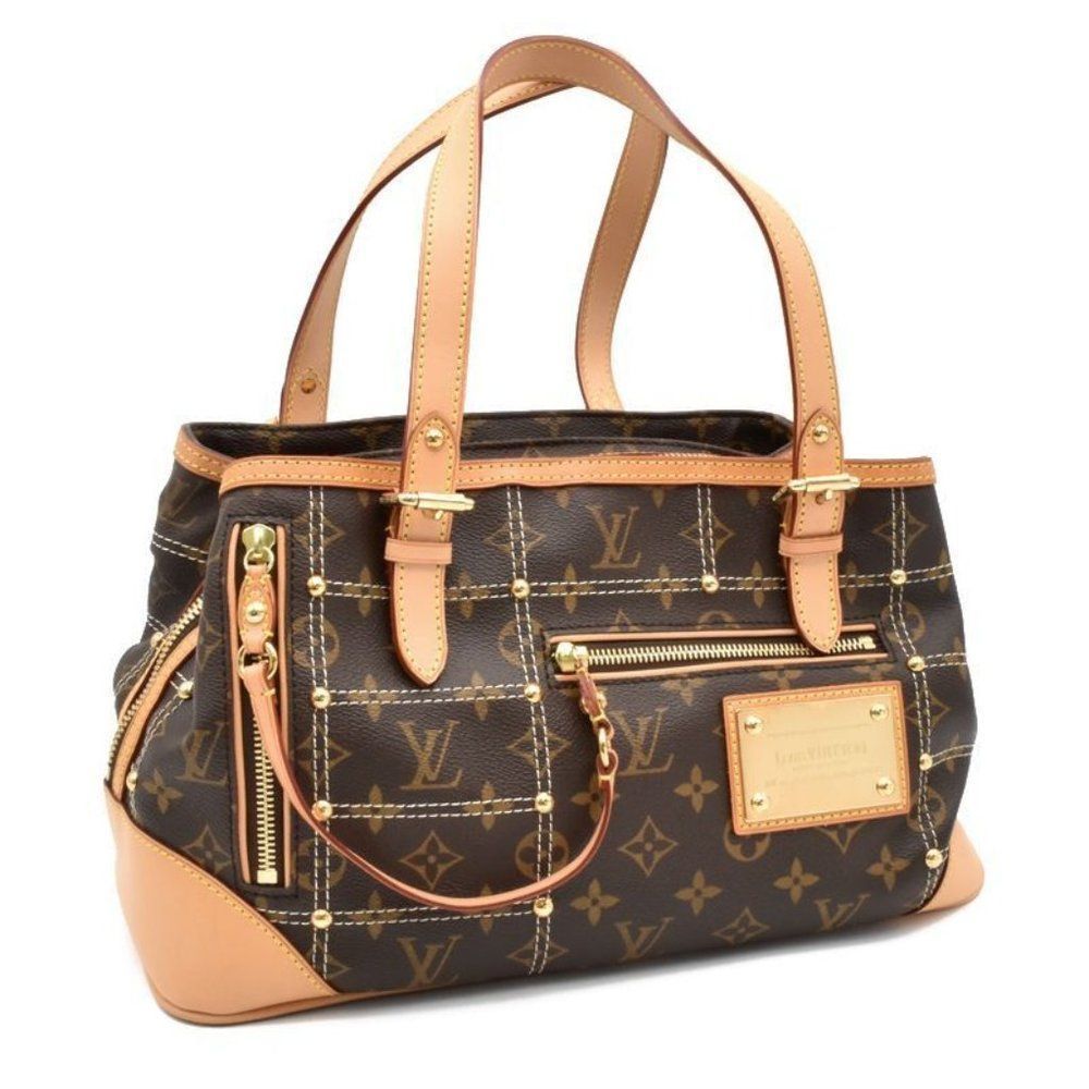 Riveting Monogram Canvas Hand Bag